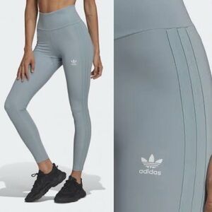 Adidas Originals Adicolor Classics Tonal Stripe Leggings - Magic Grey XS